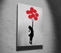 Wallity Lienzo Banksy Flying Balloon Girl 50 x 70 cm